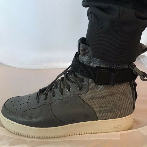 Replacement Straps For Air Force 1 Mid Shoes - Color Black - Set of 2- New - Picture 4 of 7